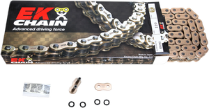 Ek - 525 ZVX3 - Sportbike Chain - 120 Links - Gold - ZVX3 Sealed Extreme Sportbike Series Chain - 525ZVX3-120G