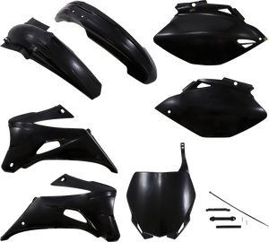 Cycra - Body Kit - Powerflow - Black - Powerflow Complete Body Kit - 1CYC-9305-12