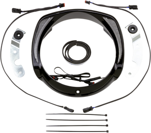 Ciro - Headlight Bezel - Black - Fang Headlight Bezel - 45206