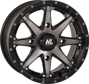 High Lifter - Wheel - HL10 - Front/Rear - Matte Black/Smoke - 12x7 - 4/110 - 5+2 (+30 mm) - HL10 Wheel - 14HL10-1610