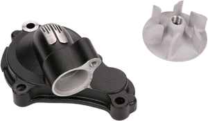 Boyesen - Impeller/Waterpump Cover - Black - Supercooler Water Pump Cover and Impeller Kit - WPK-38B Boyesen - Impeller/Waterpump Cover - Black - Supercooler Water Pump Cover and Impeller Kit - WPK-38B