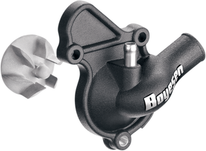 Boyesen - Impeller/Waterpump Cover - Black - Supercooler Water Pump Cover and Impeller Kit - WPK-18B