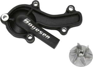 Boyesen - Impeller/Waterpump Cover - Black - Supercooler Water Pump Cover and Impeller Kit - WPK-09B
