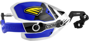 Cycra - Handguards - Ultra - Oversized - White/Blue - Ultra Probend CRM Wrap Around Handguards for 1-1/8" Handlebars - 1CYC-7408-62X