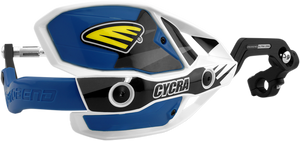 Cycra - Handguards - Ultra - Oversized - White/Husqvarna Blue - Ultra Probend CRM Wrap Around Handguards for 1-1/8" Handlebars - 1CYC-7408-88X