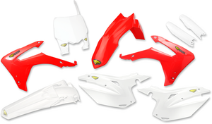 Cycra - Body Kit - Powerflow - Red/White - Powerflow Complete Body Kit - 1CYC-9311-02 Cycra - Body Kit - Powerflow - Red/White - Powerflow Complete Body Kit - 1CYC-9311-02