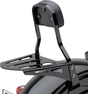 Cobra - Sissy Bar Luggage Rack - Black - Formed - Luggage Rack for Cobra Sissy Bar - 02-3600B Cobra - Sissy Bar Luggage Rack - Black - Formed - Luggage Rack for Cobra Sissy Bar - 02-3600B