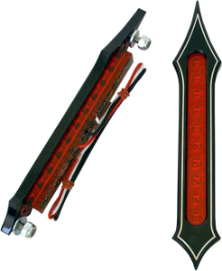 Accutronix - Bag Light - Tribal Slotted - Red Lens - Night Series - LED Bag Lights - BL01-LSN