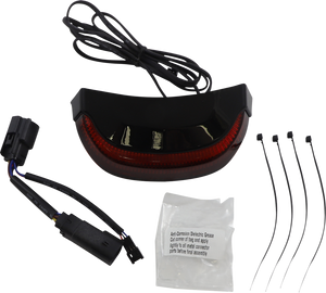 Ciro - Taillight - Red - Black - Crown Taillight with Lightstrike Technology - 40174