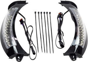 Ciro - Headlight Bezel - Black - Fang Headlight Bezels - 45251