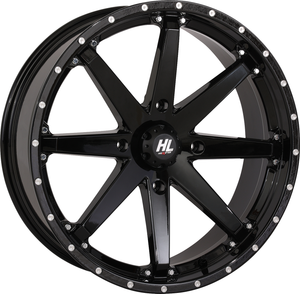 High Lifter - Wheel - HL10 - Front/Rear - Gloss Black - 15x7 - 4/156 - 5+2 (+40 mm) - HL10 Wheel - 15HL10-1256