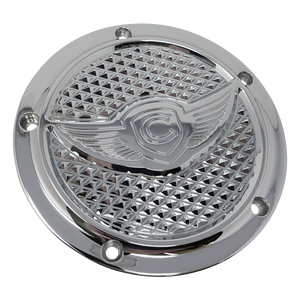 Covingtons - Derby Cover - 5-Hole - Diamondback - Chrome - Derby Cover - C3074-C Covingtons - Derby Cover - 5-Hole - Diamondback - Chrome - Derby Cover - C3074-C