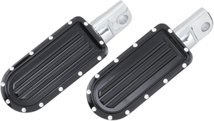 Covingtons - Rear Pegs - Dimpled - Black - Rear Footpegs - C1243-B Covingtons - Rear Pegs - Dimpled - Black - Rear Footpegs - C1243-B