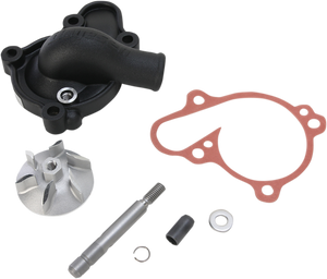 Boyesen - Impeller Water Pump Cover - Black - YZ125 - Supercooler Water Pump Covers and Impeller Kit - WPK-31AB Boyesen - Impeller Water Pump Cover - Black - YZ125 - Supercooler Water Pump Covers and Impeller Kit - WPK-31AB