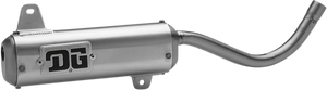 Dg Performance - Type II Silencer - Type II Oval ATV Silencer - 20-4212