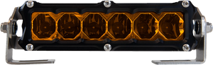 Heretic - Light Bar - 6" - Flood - Amber - Spotlight - 50604 Heretic - Light Bar - 6" - Flood - Amber - Spotlight - 50604