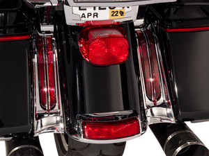 Ciro - Filler Panel Lights - Red/Chrome - Filler Panel Lights - 40050