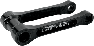 Devol - Lowering Link - Lowers 1.25" - Black - Lowering Link - 0115-5501 Devol - Lowering Link - Lowers 1.25" - Black - Lowering Link - 0115-5501
