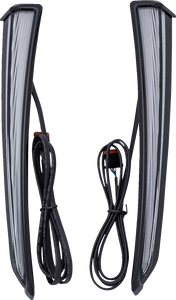 Ciro - Lower Fairing Lights - Black - Fang Lower Fairing Lights - 45801