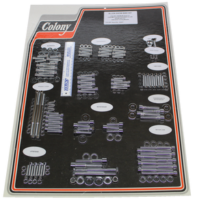 Colony - Bolt Kit - Engine - Chrome - Engine Bolt Kit - 1026-P Colony - Bolt Kit - Engine - Chrome - Engine Bolt Kit - 1026-P