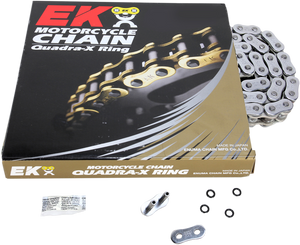Ek - 530 ZVX3 - Sportbike Chain - 160 Links - Chrome - ZVX3 Sealed Extreme Sportbike Series Chain - 530ZVX3-160C Ek - 530 ZVX3 - Sportbike Chain - 160 Links - Chrome - ZVX3 Sealed Extreme Sportbike Series Chain - 530ZVX3-160C