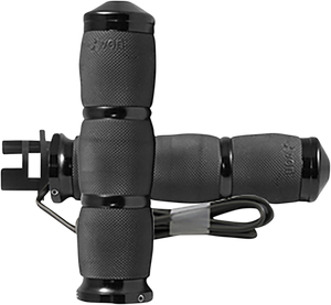 Avon Grips - Grips - Heated - Air Cushion - Indian - Black - Heated Grips - MT-IN-AIR-90A-H