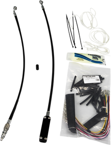 Fat Baggers Inc. - Installation Kit - Cable Clutch - 16" - Black - EZ Install Handlebar Kit - 109116-B Fat Baggers Inc. - Installation Kit - Cable Clutch - 16" - Black - EZ Install Handlebar Kit - 109116-B