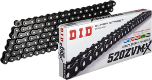 Did - 520 ZVM-X Drive Chain - Black - 120 Link - 520 ZVM-X Raven Edition Drive Chain - 520ZVMXB120Z