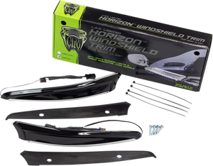Ciro - LED Windshield Trim - 15-20 FLTR - Black - Horizon LED Lighted Windshield Trim - 11051 Ciro - LED Windshield Trim - 15-20 FLTR - Black - Horizon LED Lighted Windshield Trim - 11051