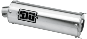 Dg Performance - Universal Slip-On Exhaust - Round - Universal 4-Stroke Muffler - 36557