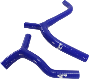 Cv4 - Radiator Hose Kit - Blue - Kawasaki - Silicone Radiator Hose Kit - SFSMBC261B