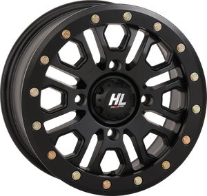High Lifter - Wheel - HL23 Beadlock - Front/Rear - Matte Black - 15x7 - 4/137 - 5+2 (+38 mm) - HL23 Beadlock Wheel - 15HL23-1437