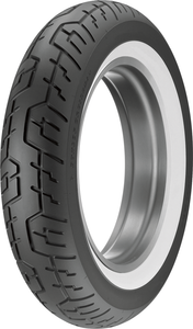 Dunlop - Tire - Cruisemax - Rear - 150/80-16 - Whitewall - 71H - Cruisemax Whitewall Tire  Rear - 45092227