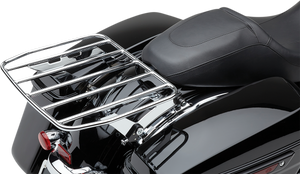 Cobra - Detachable Flat Rack - Chrome - Big Ass Detachable Luggage Rack - 602-2801