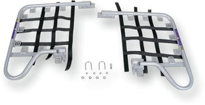 Dg Performance - Nerf Bars - Silver/Black - Steel Nerf Bars - 54-6405