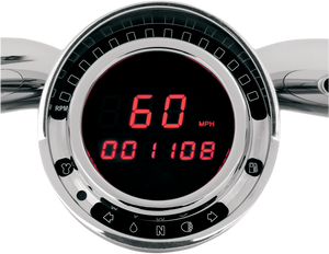 Dakota Digital - Big Dog Direct Plug-In Speedometer - Red LED - Big Dog Direct Plug-in Speedometer - BD-140-R Dakota Digital - Big Dog Direct Plug-In Speedometer - Red LED - Big Dog Direct Plug-in Speedometer - BD-140-R