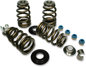 Feuling Oil Pump Corp. - Valve Springs - Twin Cam - High-Load Beehive Valve Springs with Titanium Retainers - 1205