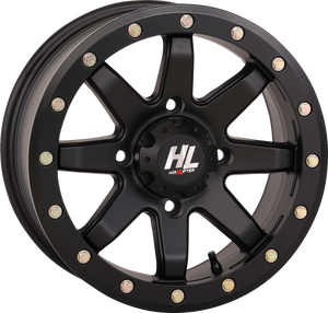 High Lifter - Wheel - HL9 Beadlock - Rear - Matte Black - 15x10 - 4/156 - 5+5 - HL9 Beadlock Wheel - 15HL09-14561