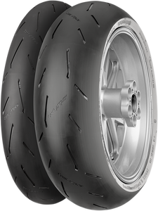 Continental - Tire - ContiRaceAttack 2 Street - Rear - 180/55ZR17 - (73W) - ContiRaceAttack 2 Street Tire - 2446590000 Continental - Tire - ContiRaceAttack 2 Street - Rear - 180/55ZR17 - (73W) - ContiRaceAttack 2 Street Tire - 2446590000