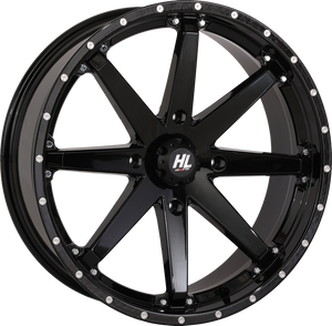 High Lifter - Wheel - HL10 - Front/Rear - Gloss Black - 20x7 - 4/156 - 4+3 (+10 mm) - HL10 Wheel - 20HL10-1256 High Lifter - Wheel - HL10 - Front/Rear - Gloss Black - 20x7 - 4/156 - 4+3 (+10 mm) - HL10 Wheel - 20HL10-1256