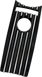 Covingtons - Dash Insert - Finned - Black - Dash Insert  Road King - C1233-B