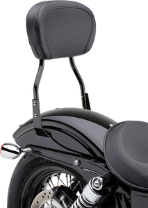 Cobra - Round Sissy Bar - Standard - Black - Sportster - Round Sissy Bar - 602-1303B