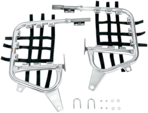 Dg Performance - Nerf Bars - Blaster 200 - Natural/Black - Alloy Nerf Bars - 60-4344