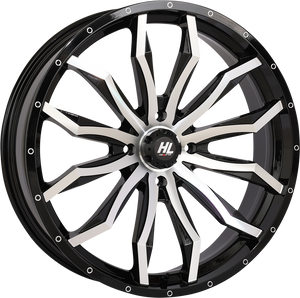 High Lifter - Wheel - HL21 - Front/Rear - Gloss Black w/Machined - 22x7 - 4/156 - 4+3 (+10 mm) - HL21 Wheel - 22HL21-1156 High Lifter - Wheel - HL21 - Front/Rear - Gloss Black w/Machined - 22x7 - 4/156 - 4+3 (+10 mm) - HL21 Wheel - 22HL21-1156