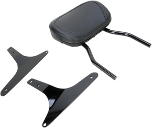 Cobra - Round Sissy Bar - Standard - Black - Softail - Round Sissy Bar - 602-1301B