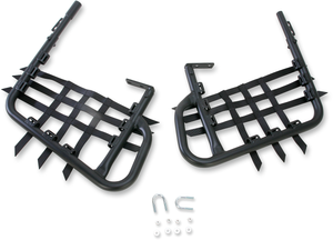 Dg Performance - Nerf Bars - 400EX - Black/Black - Alloy Nerf Bars - 60-2205X