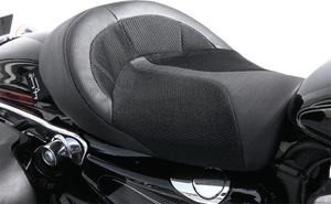 Danny Gray - BigIST Solo Air Seat - Black Leather - XL '04-'20 - BigIST Solo Air Seat - FA-DGE-0284