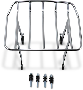 Cobra - Detachable Solo Rack - FLSL - Chrome - Big Ass Detachable Solo Luggage Rack - 602-2610 Cobra - Detachable Solo Rack - FLSL - Chrome - Big Ass Detachable Solo Luggage Rack - 602-2610