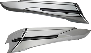 Ciro - Saddlebag Extensions - '14-'21 - Chrome - Saddlebag Extensions - 40110