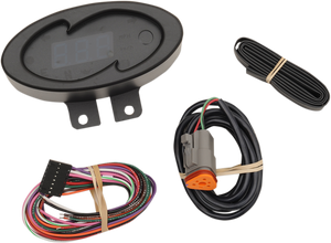 Dakota Digital - 5000 Series Wave Speedometer - Black - 2" H x 4.25" W - 5000 Series Handlebar-Mounted Digital Speedometer - MCL-5100-K Dakota Digital - 5000 Series Wave Speedometer - Black - 2" H x 4.25" W - 5000 Series Handlebar-Mounted Digital Speedometer - MCL-5100-K